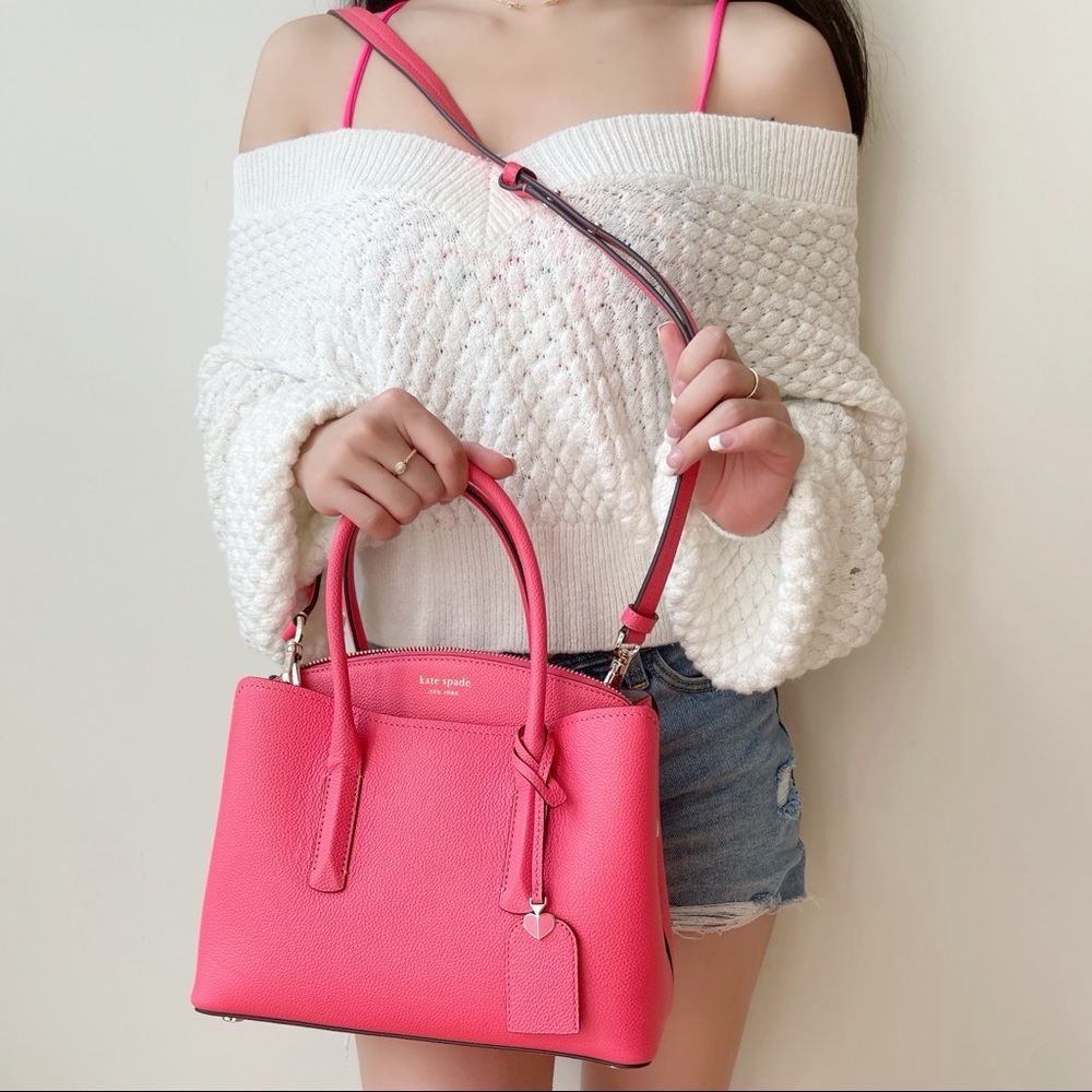 Kate Spade Medium Margaux Satchel & Crossbody - Picture 4 of 5